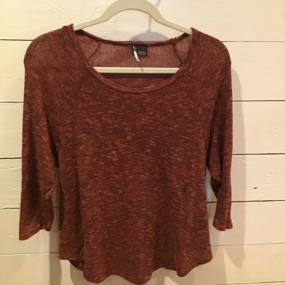 Urban outfitters sparkle & fade sweater M